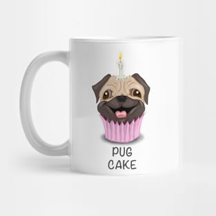 Pug Cake Mug